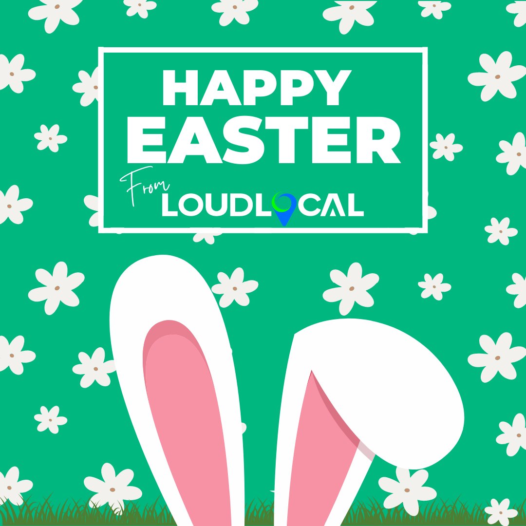 Happy Easter from all of the team at LoudLocal! 🐰🐣#Easter #Digitalmarketing