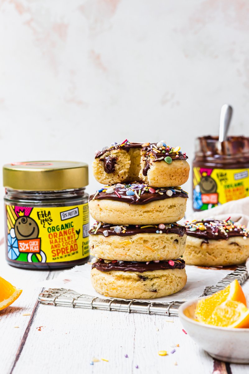 befabalous's tweet photo. Why not make these naughty but nice treats for this weekend? Chocolate Orange Filled Donuts, made by @nourishingamy 

The recipe can be found here: https://t.co/s2tRtiQWGq

#befabalous #chocolatespread #chocolaterecipe #easterfood https://t.co/r7tz5HINfx