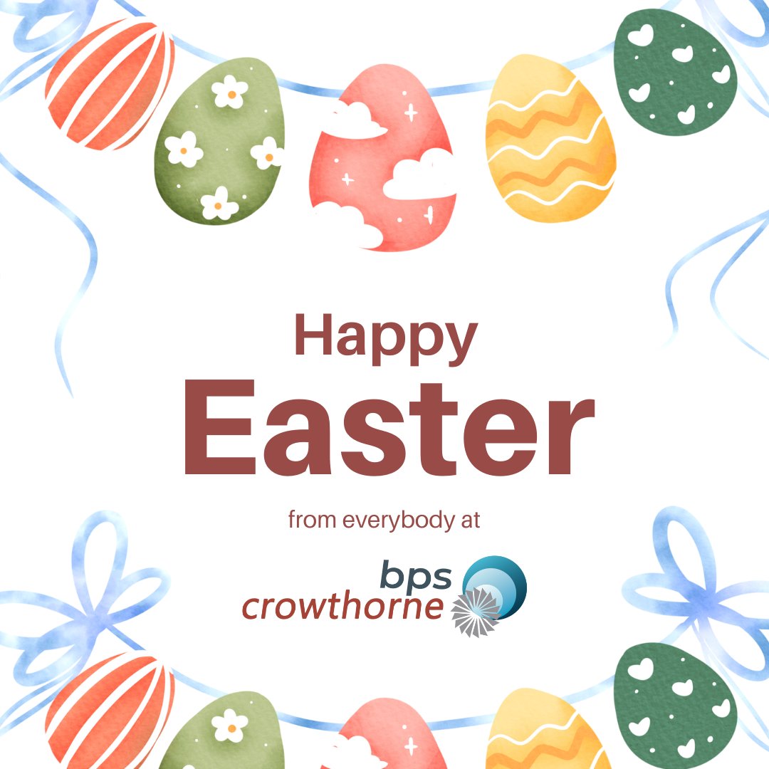 BpsCrowthorne's tweet photo. With Easter fast approaching, the team at BPS Crowthorne would like to wish all our customers and suppliers a Happy Easter!

We'll be closed from April 7th 2023, and returning to regular working hours on April 11th 2023. https://t.co/SnK0zWcpIu