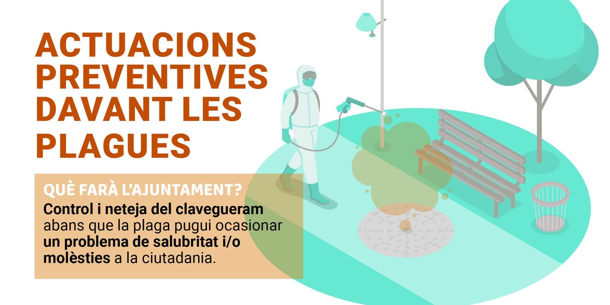 Aj_Sabadell's tweet photo. ✅ Actuacions preventives davant les plagues 

🧼 Control i neteja de clavegueram
📆Durant el mes d'abril

❗Si detectes una incidència a la via pública 

🗣️Comunica-ho:
ℹ️ a les oficines de #Sabadell Atenció ciutadana
🌐 https://t.co/kwcLEzcX8m

#Salut #ControlPlagues https://t.co/dnT456UobO