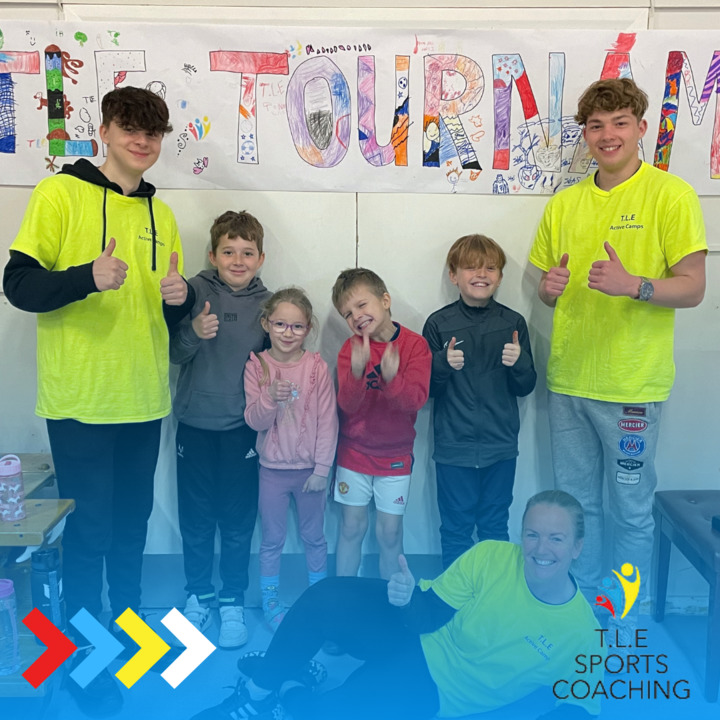 It's all thumbs up so far from the children on our #ActiveCamps! 👍 Who's joining us next week for more fun filled sport and activities? 🙋🏻‍♀️ 🙋🏼‍♂️ #ActiveCamps #TLESports 🟥 🟦 🟨