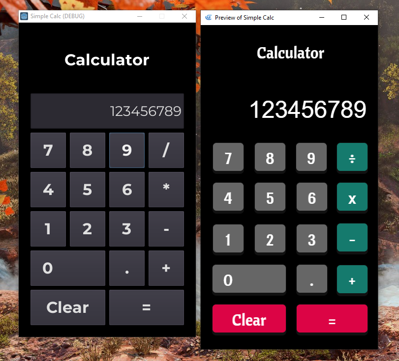ikmalsaid's tweet image. Just made a couple of calculators with @godotengine and @GDevelopApp - one with #GDScript awesomeness on the left, and a sprinkle of #JavaScript on the right! #indiedev #calculators #gamedev #gamecreation