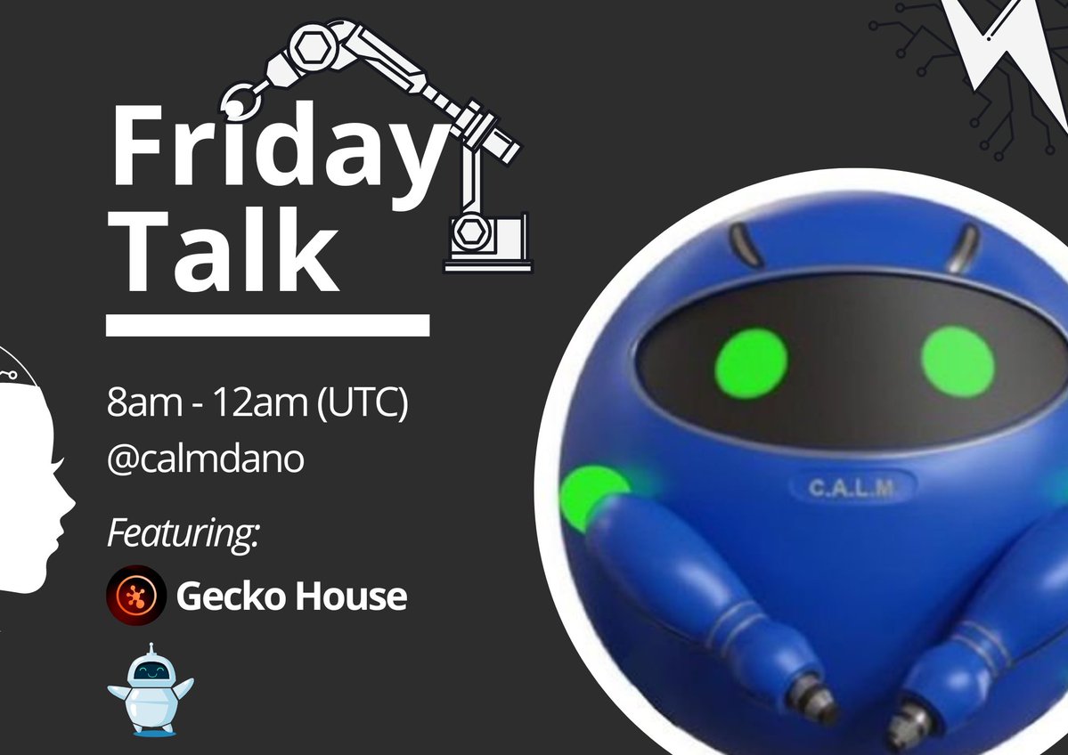 Need some positive energy to head into your weekend?

Come and join us with <a href="/calmdano/">CALMDANO</a> Friday Talk Space where we talk about all things #CNFT and some alpha calls!

x.com/theREAP3R01/st…