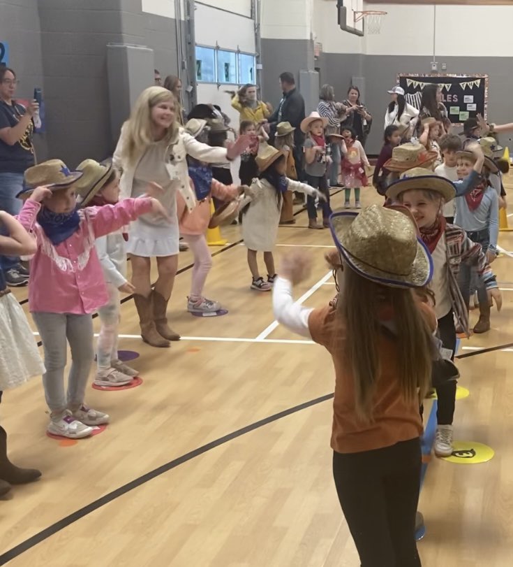 Hokey Pokey with some Kinder Cuties - Rodeo Day!