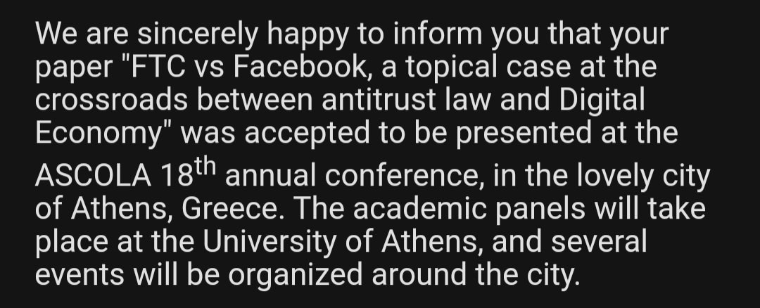 Nathalie Nielson (@nathalienielson) on Twitter photo Woke up realizing this was not a dream 🎉
I can not wait to attend ASCOLA's annual conference for the second year in a row. I hope to see some familiar faces ! And in the meantime, we'll work on our presentation skills with <a href="/lylian_denis1/">Denis Lylian</a> and Inès Guittard ! Woke up realizing this was not a dream 🎉
I can not wait to attend ASCOLA's annual conference for the second year in a row. I hope to see some familiar faces ! And in the meantime, we'll work on our presentation skills with <a href="/lylian_denis1/">Denis Lylian</a> and Inès Guittard !
