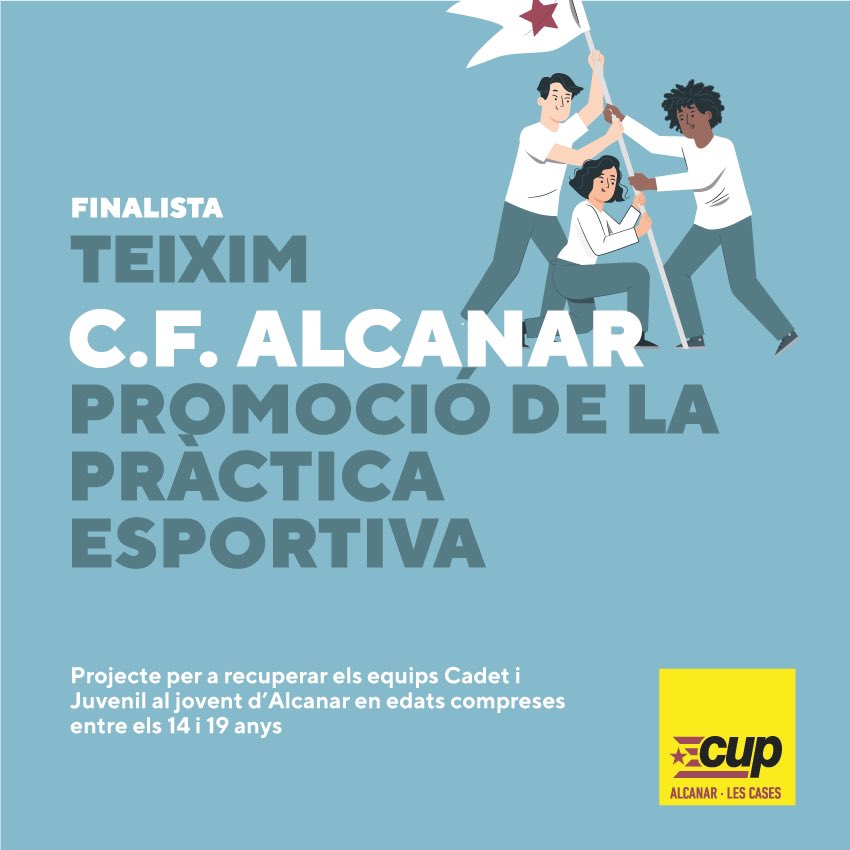 CupAlcanarCases's tweet photo. 📌C.D. Alcanar⚽️ @CFAlcanar 
PROMOCIÓ DE LA PRÀCTICA ESPORTIVA https://t.co/LGyO1sdEa4