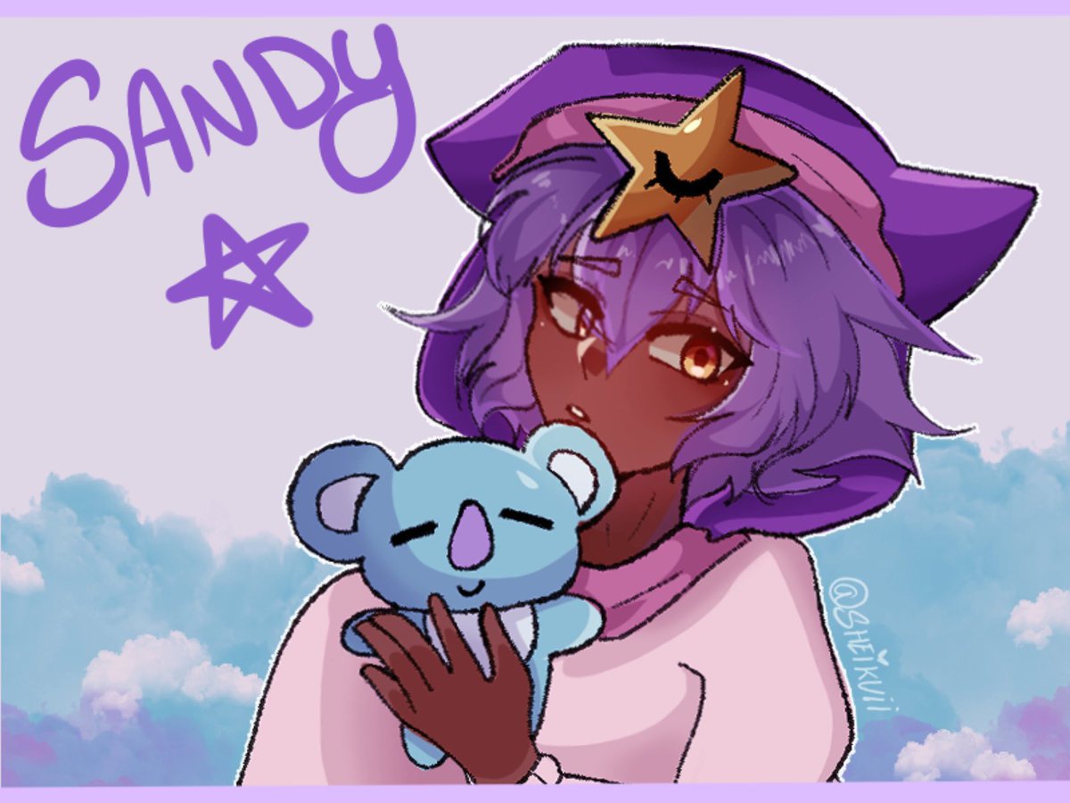 I decided to post after all ndhebdhdx 
A gift for someone :D💞
#SandyBrawlStars #BrawlStars