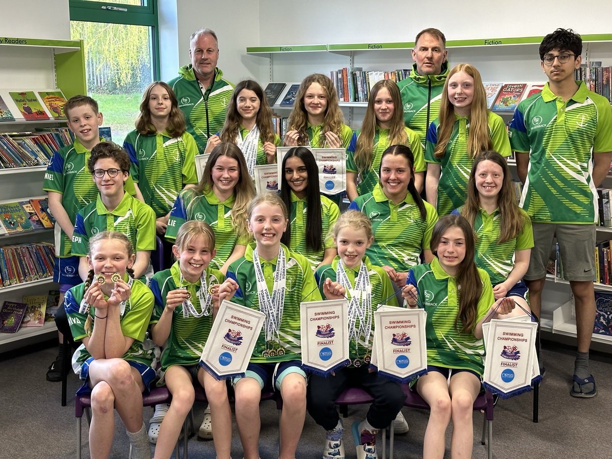The <a href="/ScunnyAnchor/">Scunthorpe Anchor ⚓</a> counties team, looking good in the new kit. A very successful competition for the team, crowning county champions and plenty of medals and top tens <a href="/britishswimming/">Aquatics GB</a> #greenmachine <a href="/asanortheast/">Swim England North East</a> <a href="/NorthLincsCNews/">North Lincs Council</a> <a href="/ScunthorpeLive/">Scunthorpe Live</a>