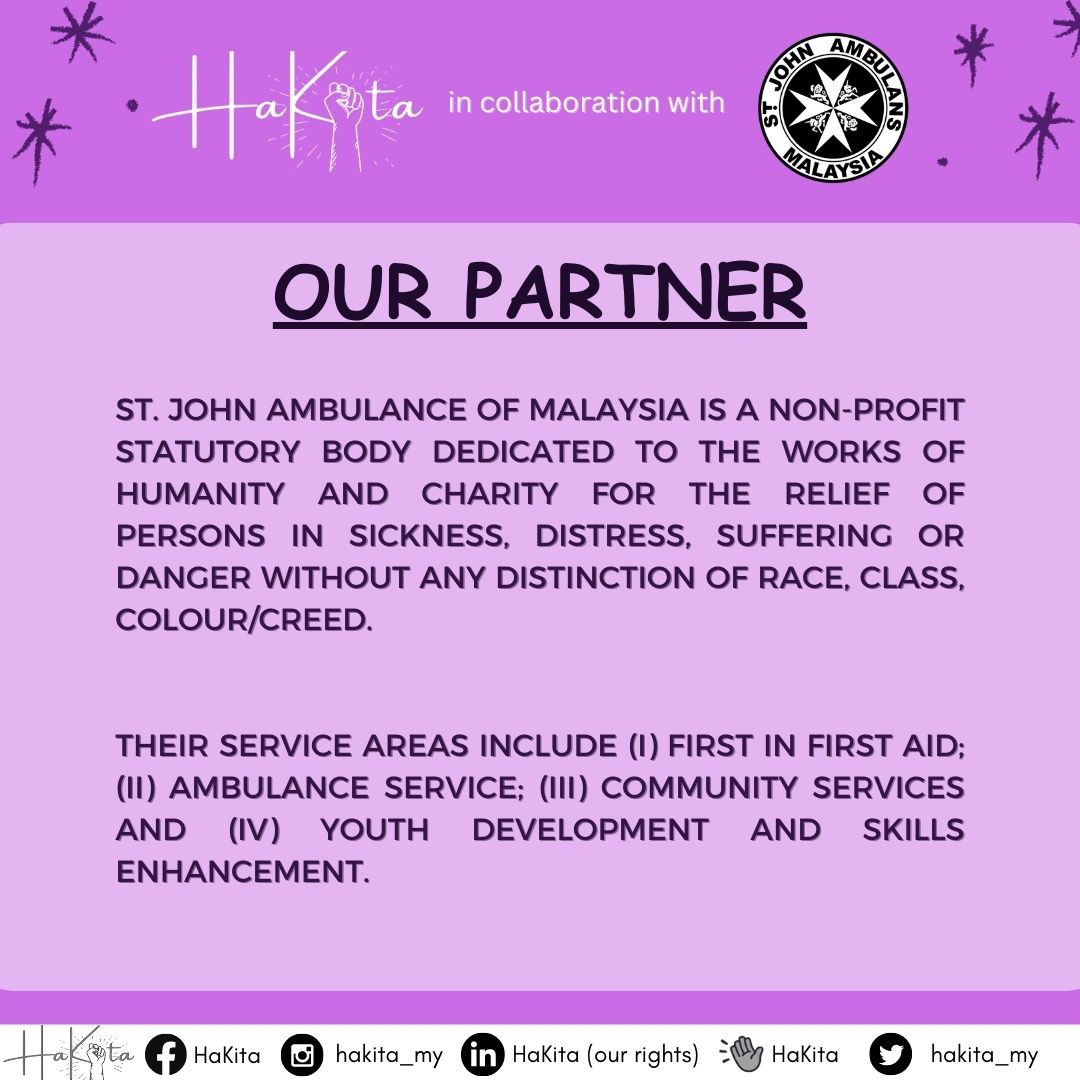 hakita_my's tweet photo. Learn to save a life in 2 hours! In collaboration with SJAM, we'll be having a free course on CPR, AED, and basic life-saving skills on the 29th of April! 

Register FOR FREE here: https://t.co/6S9cZ652ur https://t.co/6sOSn0m8BI