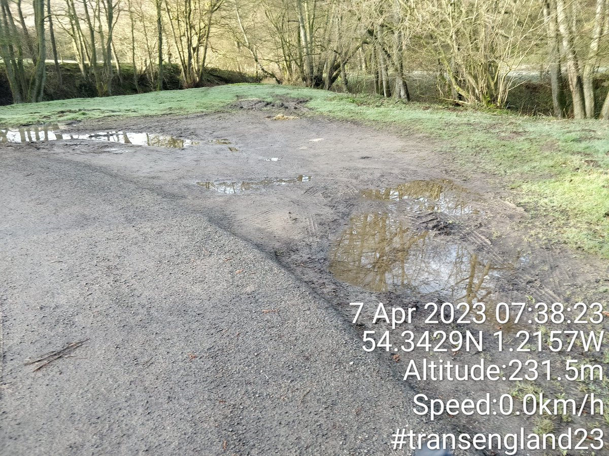 bimblingbikes's tweet photo. @theracingcoll #transengland23 checkpoint 3. I couldn't see a sign, bit i think i was in the right place https://t.co/uQasdJrkHR