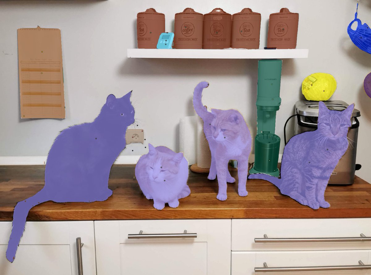 DataScienceDKFZ's tweet image. Exciting news! @mic_dkfz’s new Segment Anything Model (SAM) plugin for Napari is out now! One-click segmentation of any object with @Meta AI&apos;s SAM system, plus extension to full semantic segmentation. Check out the plugin here:
➡ github.com/MIC-DKFZ/napar…
#segmentation #Napari&quot;