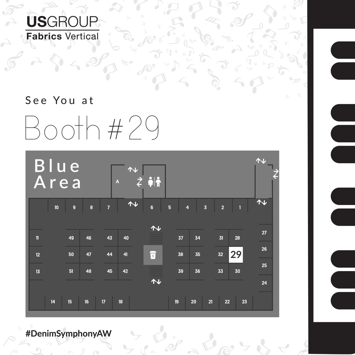 Let's connect with each other straight from booth #29, Blue Area @KingpinsShow Amsterdam on April 12-13, 2023 to delve into “Denim Symphony”!

#usgroup #denimsymphonyAW #autumnwinter24 #sustainabledenimfashion #kingpins #denimfashion #denimvibes #amsterdam