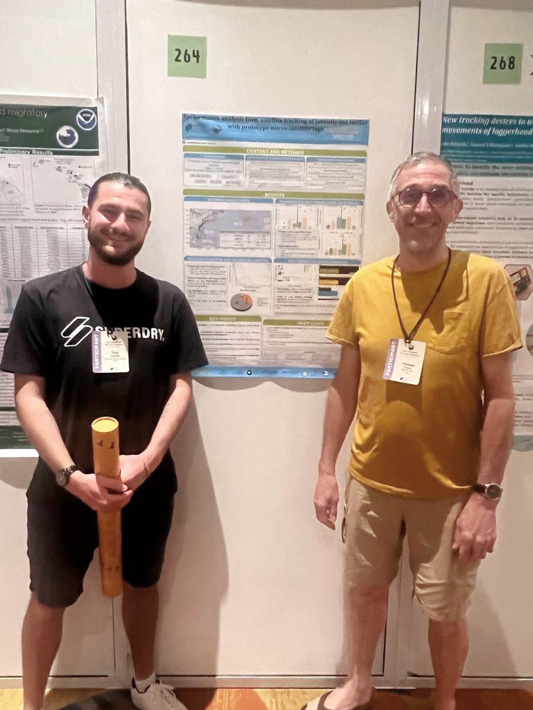 So glad to have participated in this amazing #ISTS41_Cartagena in Colombia🇨🇴. It was a great opportunity to finally meet in person the sea turtle community and some of my fellows from <a href="/UpwellTurtles/">Upwell Turtles</a>🐢. Looking forward to seeing you again next year! 👋