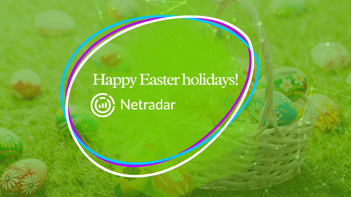 Happy Easter Holidays! 

At Netradar, we are grateful to provide #mnos #criticalcommunications and #privatenetworks our unique #network #monitoring #solution. 

Register to our upcoming #webinar about #Netradar vs #legacy #crowdsourcing solutions:
netradar.com/webinar