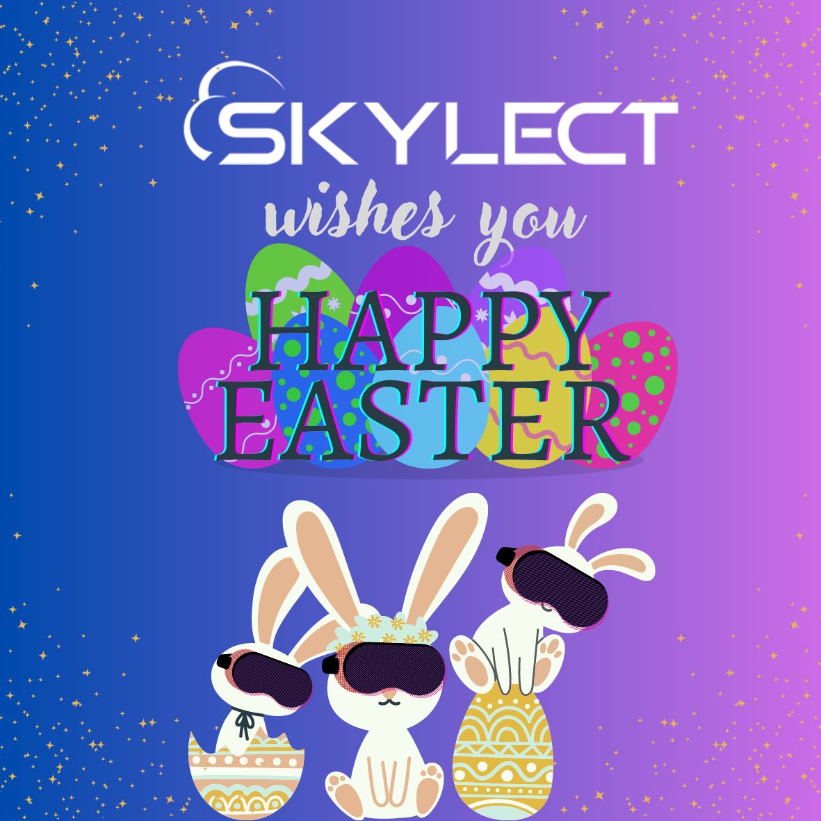 Skylect_cloud's tweet photo. Wishing you all a very happy and blessed Easter!

Let's all embrace the spirit of Easter and spread positivity wherever we go. 
Let's enjoy the festivities and indulgences that come with this holiday.

Happy Easter Holiday!

#easter2023 #happyeaster #SKYLECT https://t.co/UiJBycNOPf