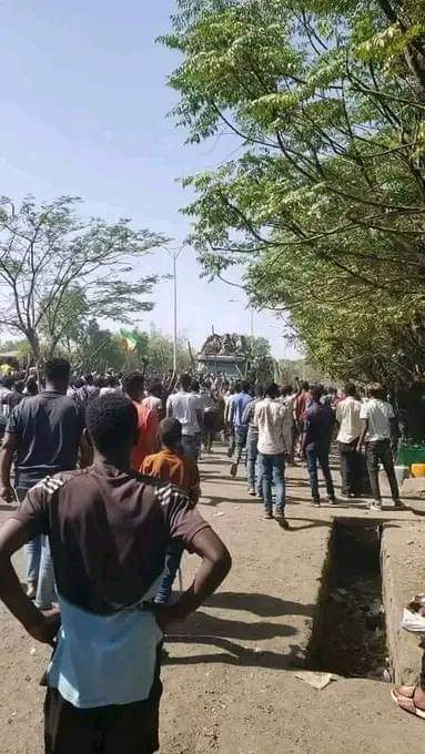 JahmajestyI's tweet photo. ጎንደር ❤🙏✊

ከነ ነፍጡ አደባባይ ወጥቷል። 
#Amhara_Power ! https://t.co/AbPDVSTwkU