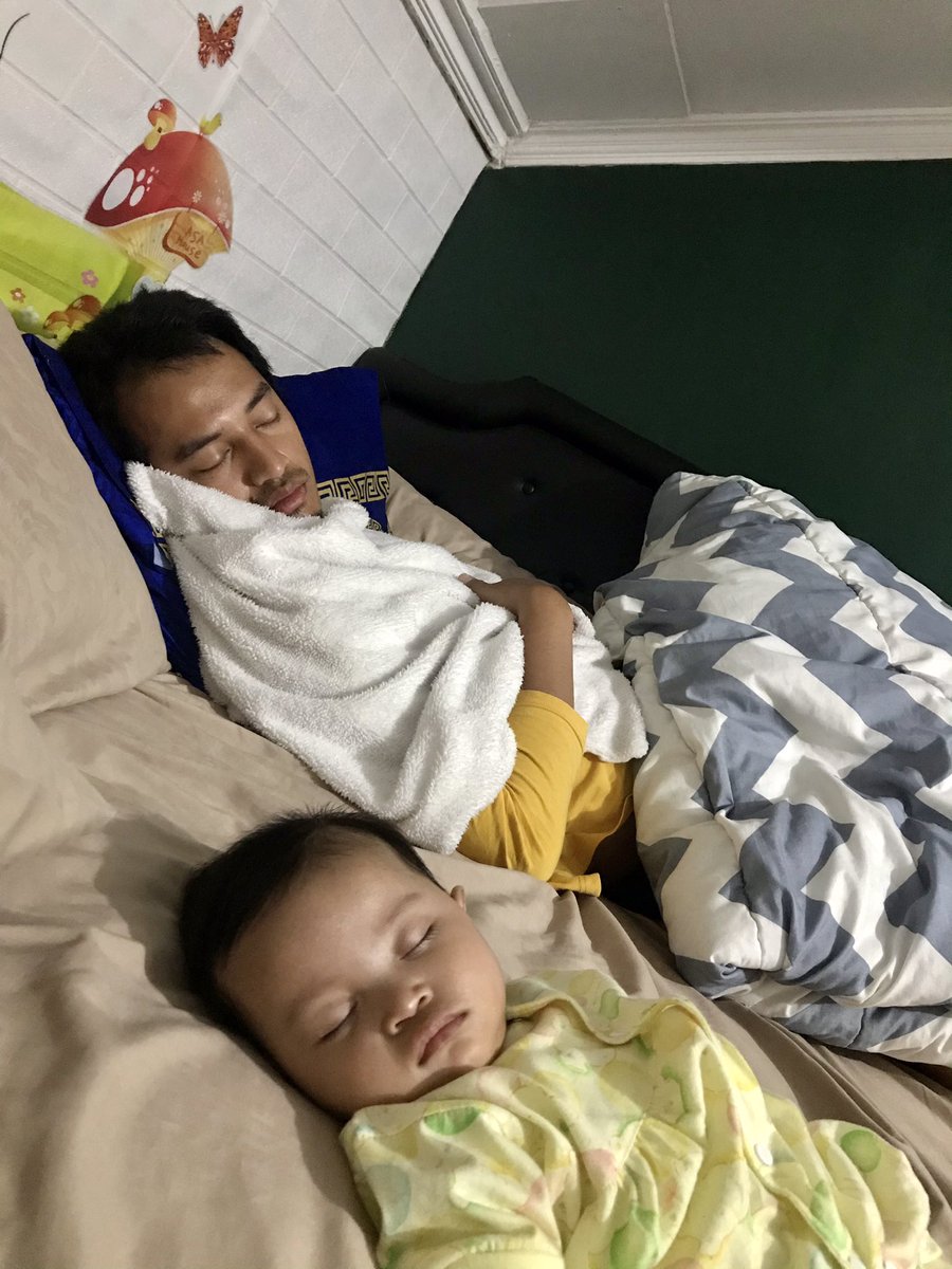 Kalau ditungguin pada tibra, ditinggal dikit bangun apalagi si orok 😂