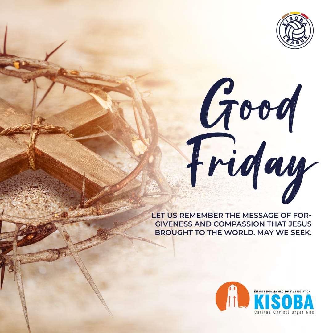 teamhaven2002's tweet photo. It's good Friday! As we commemorate the crucifixion and death of Jesus Christ who died for the sins of mankind let's remember the message of our Lenten season; Prayer, fasting and almsgiving. Let's welcome Easter as we forgive and have compassion for all! @KISOBALeague #TuzeBwera https://t.co/ki0efxQLzi