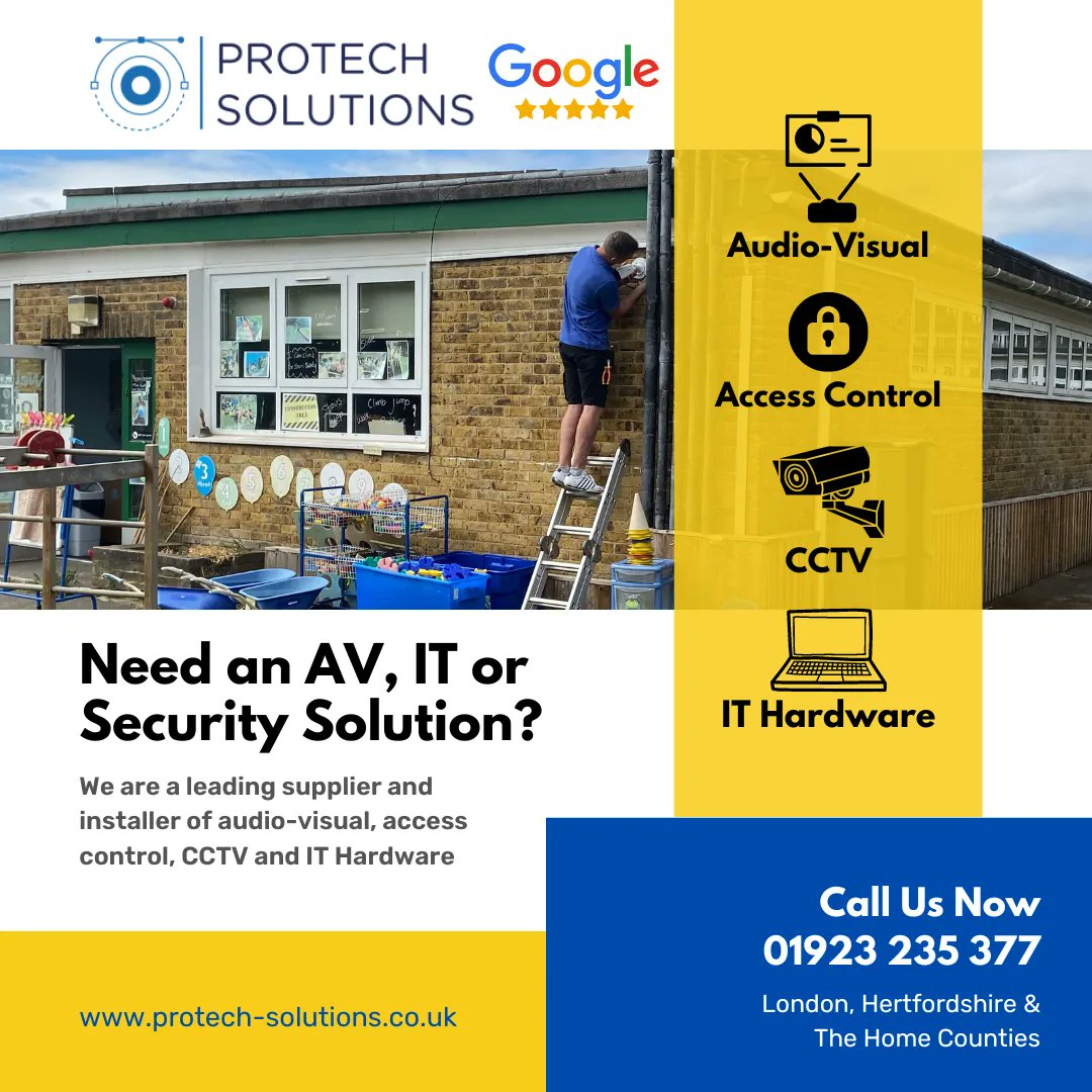 Just in case you didn’t know, Protech Solutions will help you transform your technology solutions 

#avequipment #avinstallations #audiovisual #audiovisualsolutions #IT #networkcabling #cctv #accesscontrol #gateautomation #wirelessnetworks #interactivescreens #interactivepanels