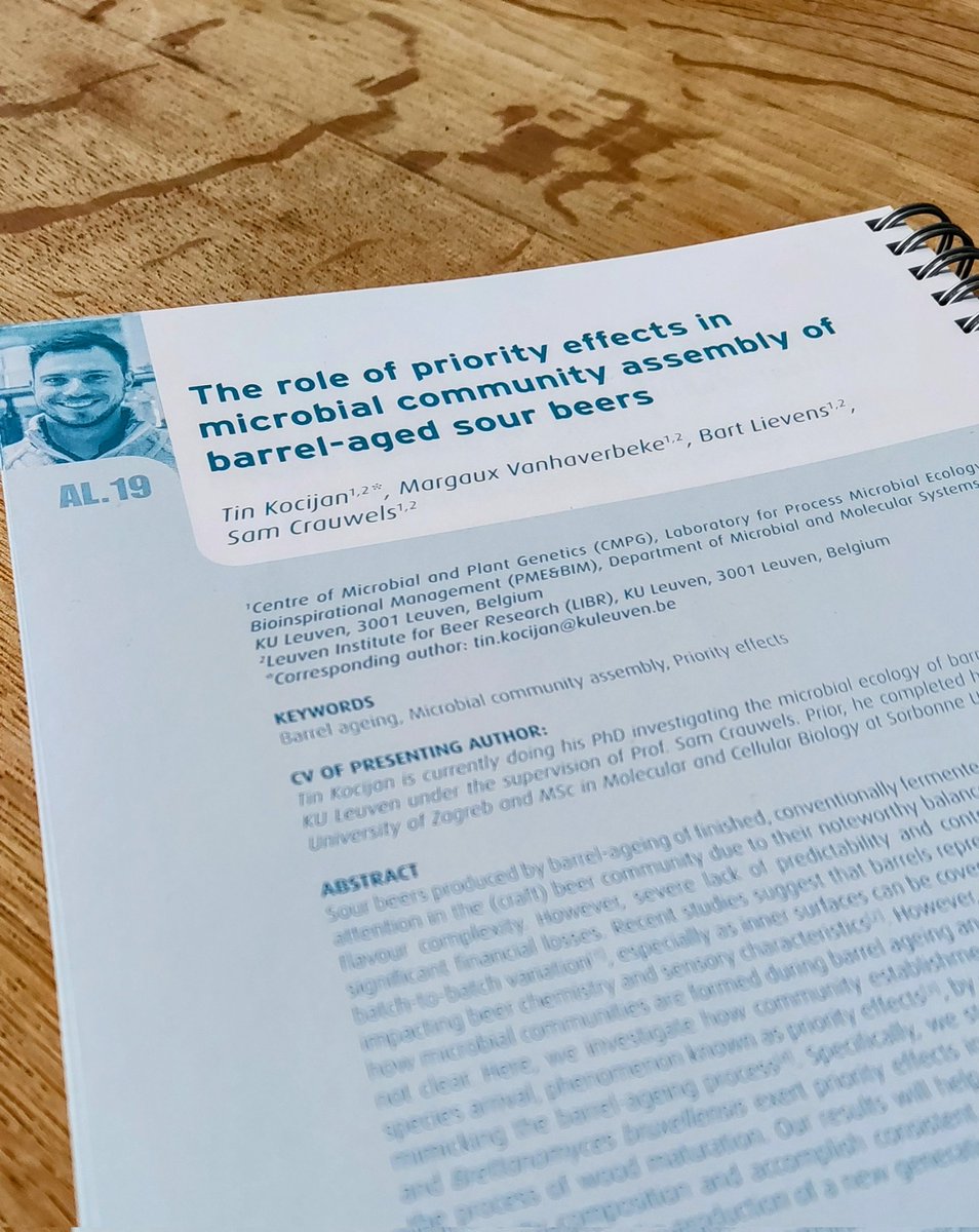 Tin Kocijan (@tinkocijan) on Twitter photo Had an honour to present my PhD research on #priorityeffects in #beer at <a href="/TrendsInBrewing/">Trends in Brewing</a> in Ghent. Feeling thankful for all the talks, discussions and new people I met. Special thanks go to <a href="/bartlievens1/">Team PME&BIM</a>, <a href="/TadashiFukami/">Tadashi Fukami</a> and @LucasANell who immensely helped this come about! Had an honour to present my PhD research on #priorityeffects in #beer at <a href="/TrendsInBrewing/">Trends in Brewing</a> in Ghent. Feeling thankful for all the talks, discussions and new people I met. Special thanks go to <a href="/bartlievens1/">Team PME&BIM</a>, <a href="/TadashiFukami/">Tadashi Fukami</a> and @LucasANell who immensely helped this come about!