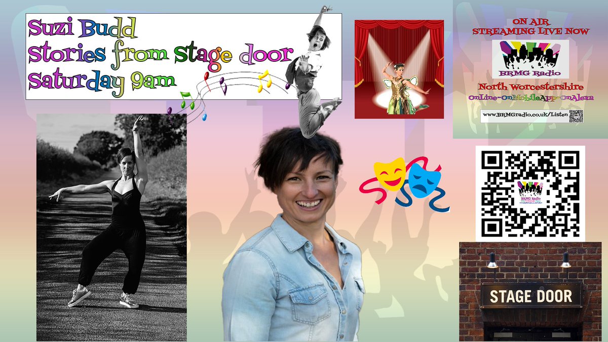 #BRMGRadio #streaming #stagedoor
9am tune in to hear <a href="/Suzi_Budd/">Suzi Budd</a>  and more stories from Stage Door.
Please LIKE &amp; SHARE !
OnMobile OnAlexa
Online BRMGradio.co.uk/Listen (QR code)