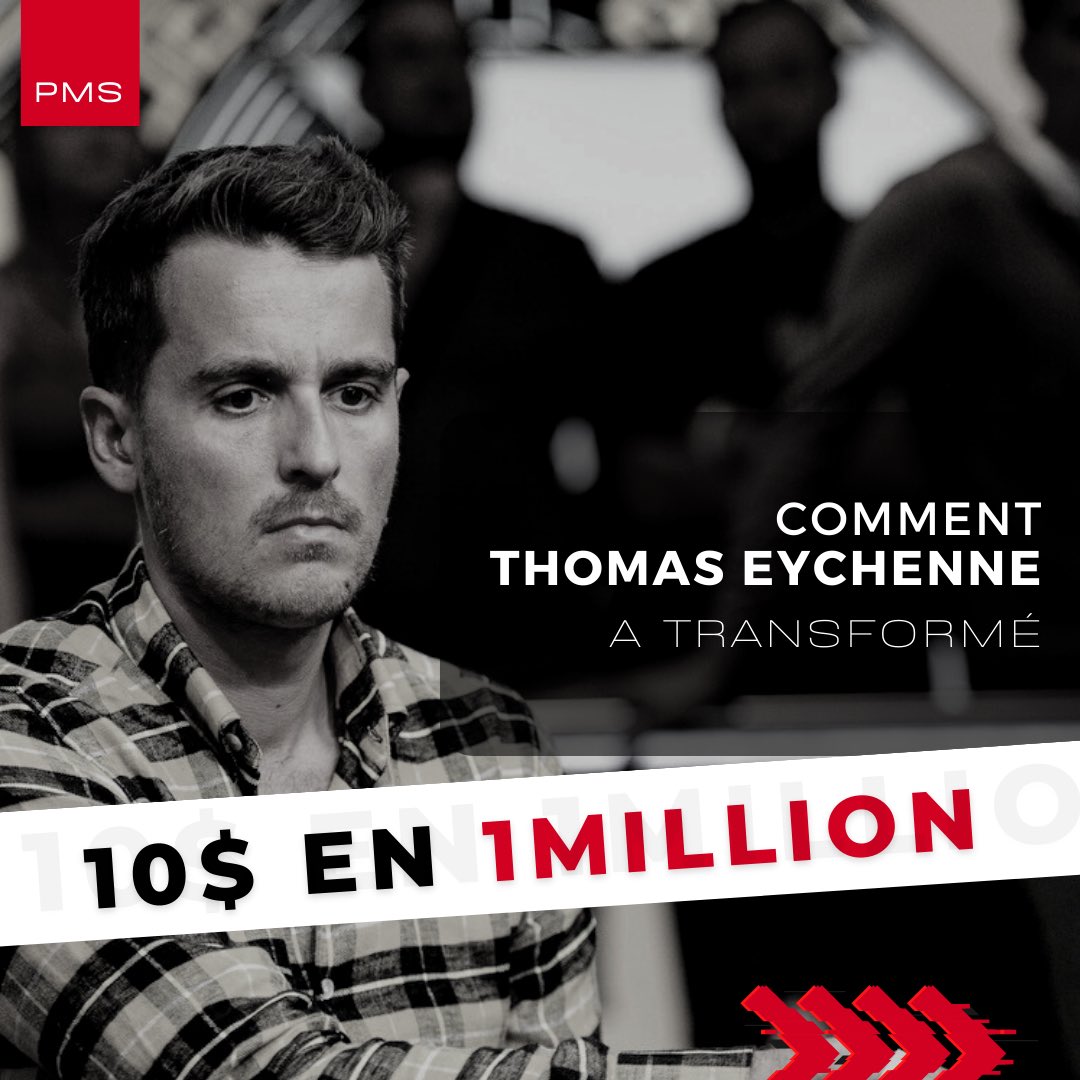 🚨 Nouvelle Interview YouTube 

Comment Thomas Eychenne <a href="/PokerAbc/">ABC Poker</a> à transformé 10 $ en 1 MILLION?! 💵 
1/3