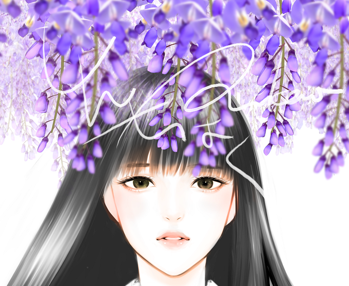 「wisteria」 illustration images(Latest)｜5pages