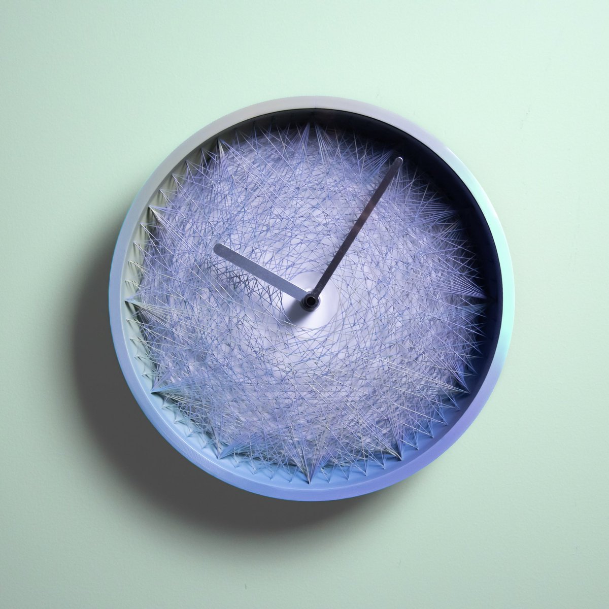 sekisai_design's tweet photo. 明日から「Featured Projects 2023」にて展示をしています。

展示では、新作”Colori Clock”を公開します。3Dプリントによる繊細な糸表現を用いたプロダクトを是非ご覧ください。

事前申込(無料)が必要なため、登録の上お越しください！！ https://t.co/xse1hR9goY