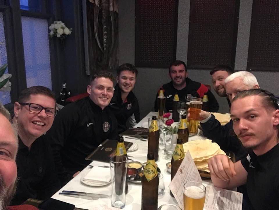 It wasn’t all bad news last night as the Dragons made up for a wasted trip to Chessington & Hook by wolfing down a curry with all the trimmings at the superb So India in Felpham. Defenders Nathan Hawker and Jack Bingham were among the new recruits to the Dragons Curry Club 🔥🐉