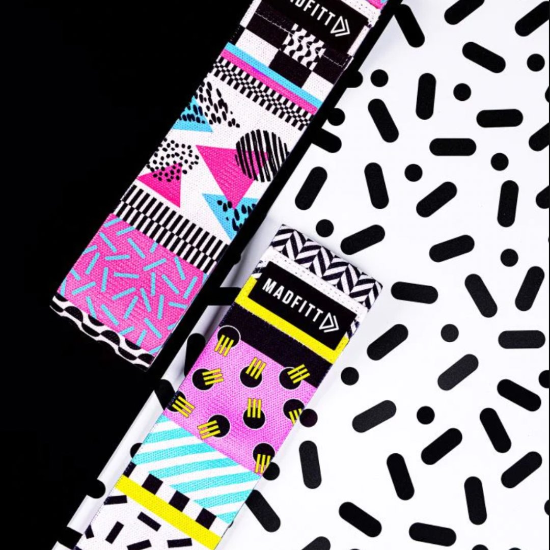 Resistance bands are a growing fitness trend as they're versatile, effective and low cost. 

Check out MADFITT's range of patterned resistance bands designed to complement your style, put you through your paces but also put a smile on your face. 

 #Vegan #StretchYourLimits
