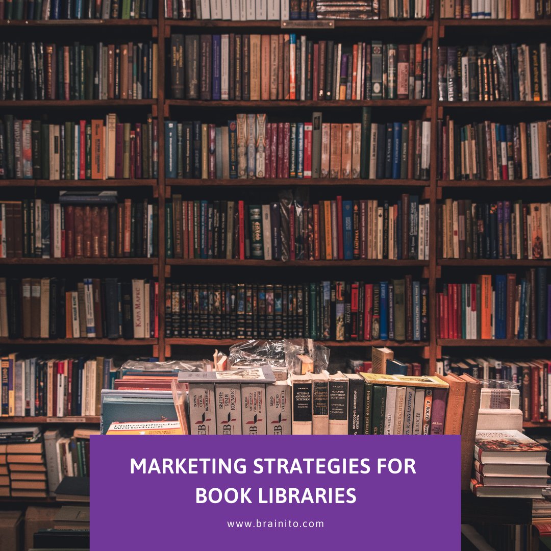 Marketing can be a tough nut for small businesses and nonprofit organizations. Here is an outline of some of the things you can do to market your library.

Read brainito.com/marketing-stra…

#bookmarketing #librarymarketing #librarybusiness