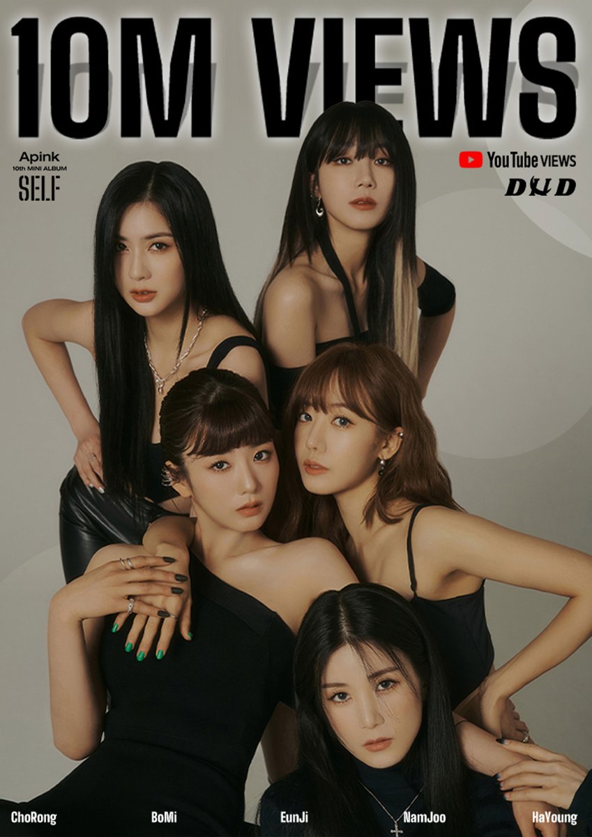 [#에이핑크]
Apink 10th Mini Album [SELF] 
'D N D' MV Hits 10M Views on YouTube!🎉💖

▶ youtu.be/X6MAjL5LvuE

#Apink 
#SELF #DND