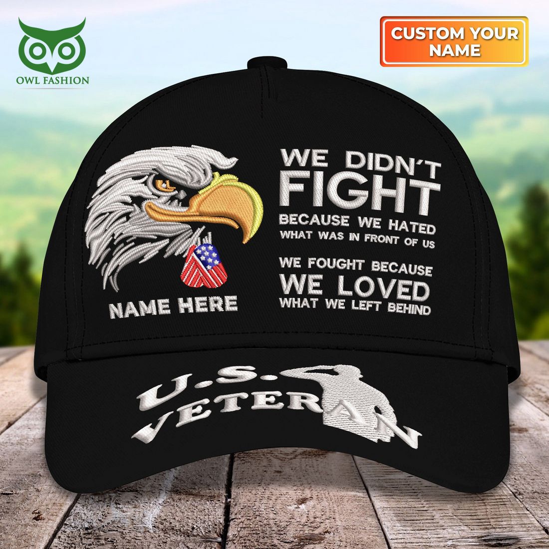 ⚡SPECIAL⚡

⚡Custom U.S Veterans Patriot Bald Eagle We Fought Because We Loved What We Left Behind Classic Cap⚡

➡️Get it now: shopowlfashion.com/owl/custom-u-s…

#shopowl #shopowlfashion #shopowlPOD #ClassicCap #USVeteran

Follow us for more products