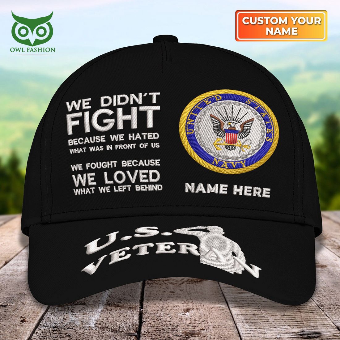 ⚡SPECIAL⚡

⚡Custom U.S Veterans U.S. Navy We Fought Because We Loved What We Left Behind Classic Cap⚡

➡️Get it now: shopowlfashion.com/owl/custom-u-s…

#shopowl #shopowlfashion #shopowlPOD #ClassicCap #USVeteran

Follow us for more products