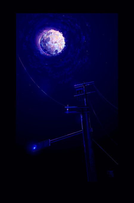 「lamppost star (sky)」 illustration images(Latest)