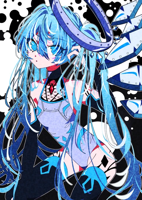 初音ミク #初音ミク16周年描き下ろし #初音ミク  