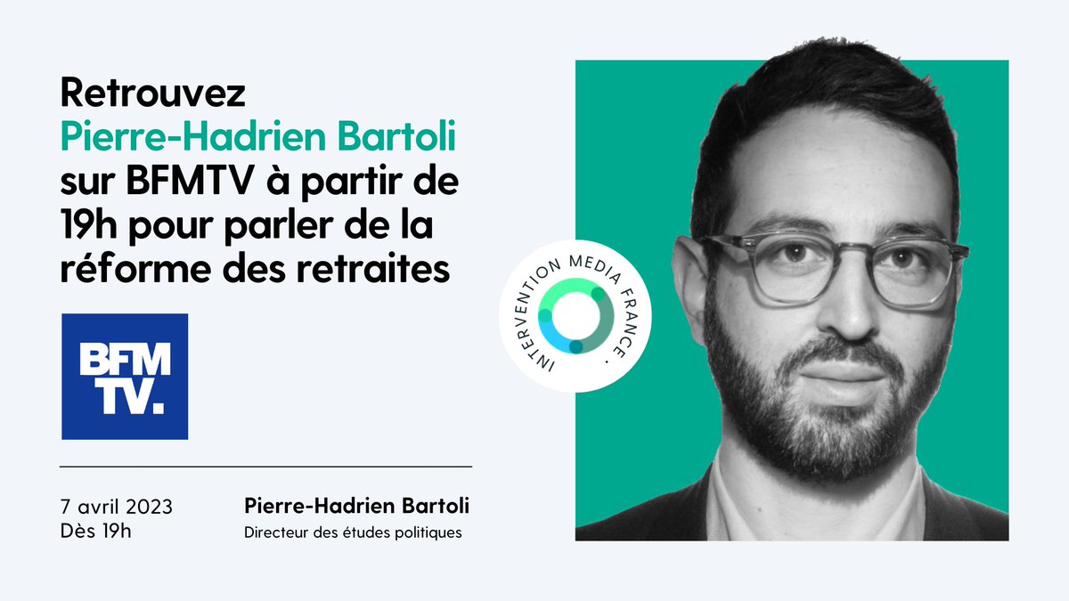 harrisint_fr's tweet image. @phbartoli sera l'invité de Jean-Baptiste Boursier ce soir sur @BFMTV et reviendra dès 19h sur la #réforme des #retraites