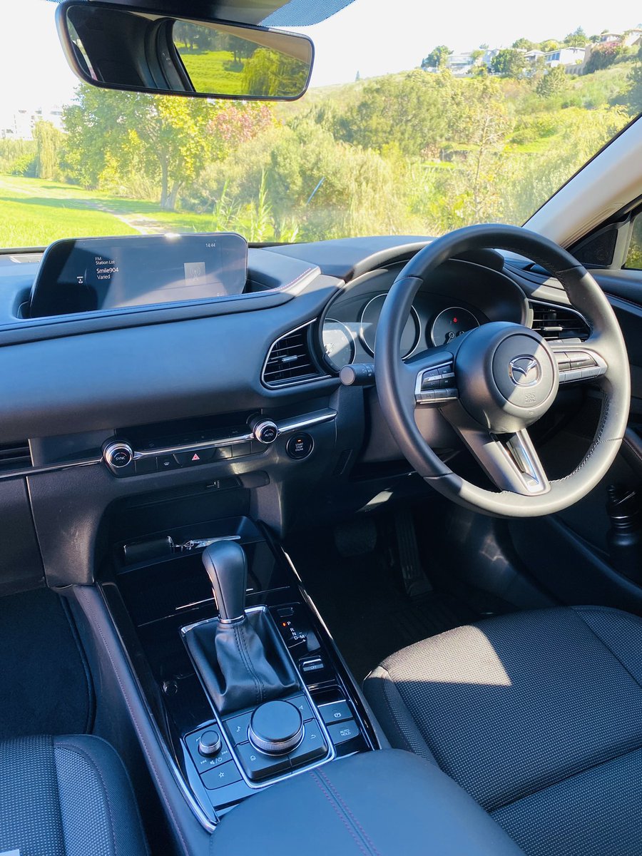Dean_Friederich's tweet image. This week, I’m jumping into the @Mazda_SA CX-30 Carbon Edition! 🤠

🇯🇵: 2.0L 6-spd auto, 121kW/213Nm
🇯🇵: Stylish yet quirky design 
🇯🇵: Very ergonomic interior
🇯🇵: Interesting list of spec

💸: R532 200 *as tested

YouTube &amp;amp; TikTok review coming soon! 🎥😉

#MazdaSA
#MadeWithSoul