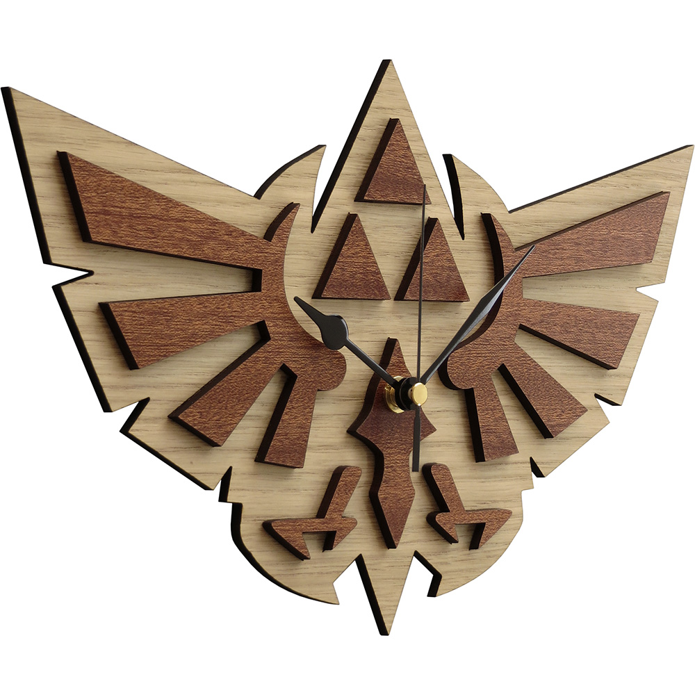 woodentek's tweet photo. Handmade #WingCrest wooden clock #Zelda #majorasmask #twilightprincess - WorldwideShipping https://t.co/9JGp2TMRdE https://t.co/1erYUCEYxl
