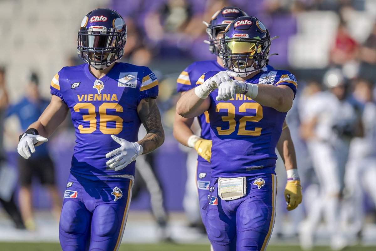 Vienna Vikings (@viennavikings) on Twitter photo Time is ticking.
🎟️ Single Game Tickets Sale starts April 13 via <a href="/TicketmasterAT/">Ticketmaster Austria</a>
#PurpleReign #ViennaVikings
#TicketSale #ELFChampions
📸 <a href="/HJirgal/">hannes jirgal</a> | <a href="/ELF_Official/">European League of Football</a> Time is ticking.
🎟️ Single Game Tickets Sale starts April 13 via <a href="/TicketmasterAT/">Ticketmaster Austria</a>
#PurpleReign #ViennaVikings
#TicketSale #ELFChampions
📸 <a href="/HJirgal/">hannes jirgal</a> | <a href="/ELF_Official/">European League of Football</a>