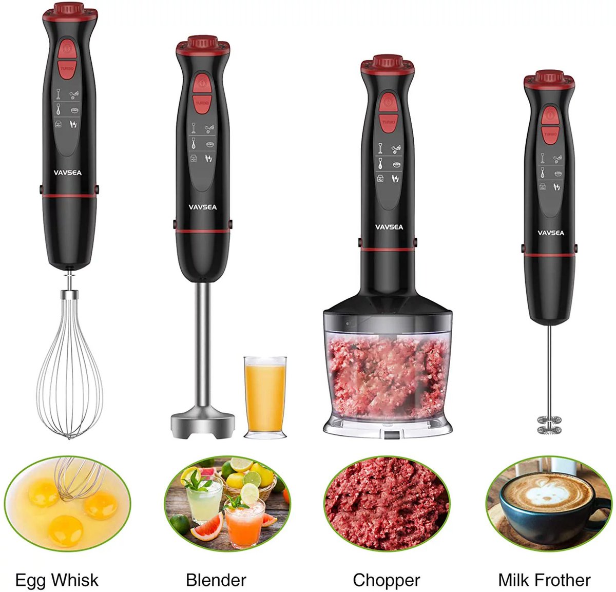 Get Vavsea Immersion Hand Blender, 12-Speed Multi-Function Handheld Stick Blender with Stainless Steel Blades for $29.99 only at Walmart!

bit.ly/3nNsHol

#Deals #walmartExclusive #kitchenutensils