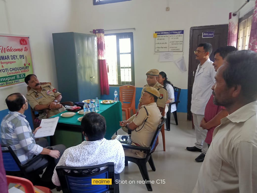 BongaigaonNhm's tweet photo. External evaluator SHRI DILIP KUMAR DEY, IPS,  IGP(WR), BONGAIGAON has conducted Swasthya Sewa utsav #SSU at Bishnupur MPHC Bongaigaon @nhm_assam @keshab_mahanta @dcbongaigaon @KarunaBrahma21 https://t.co/3yalAOE1Eb