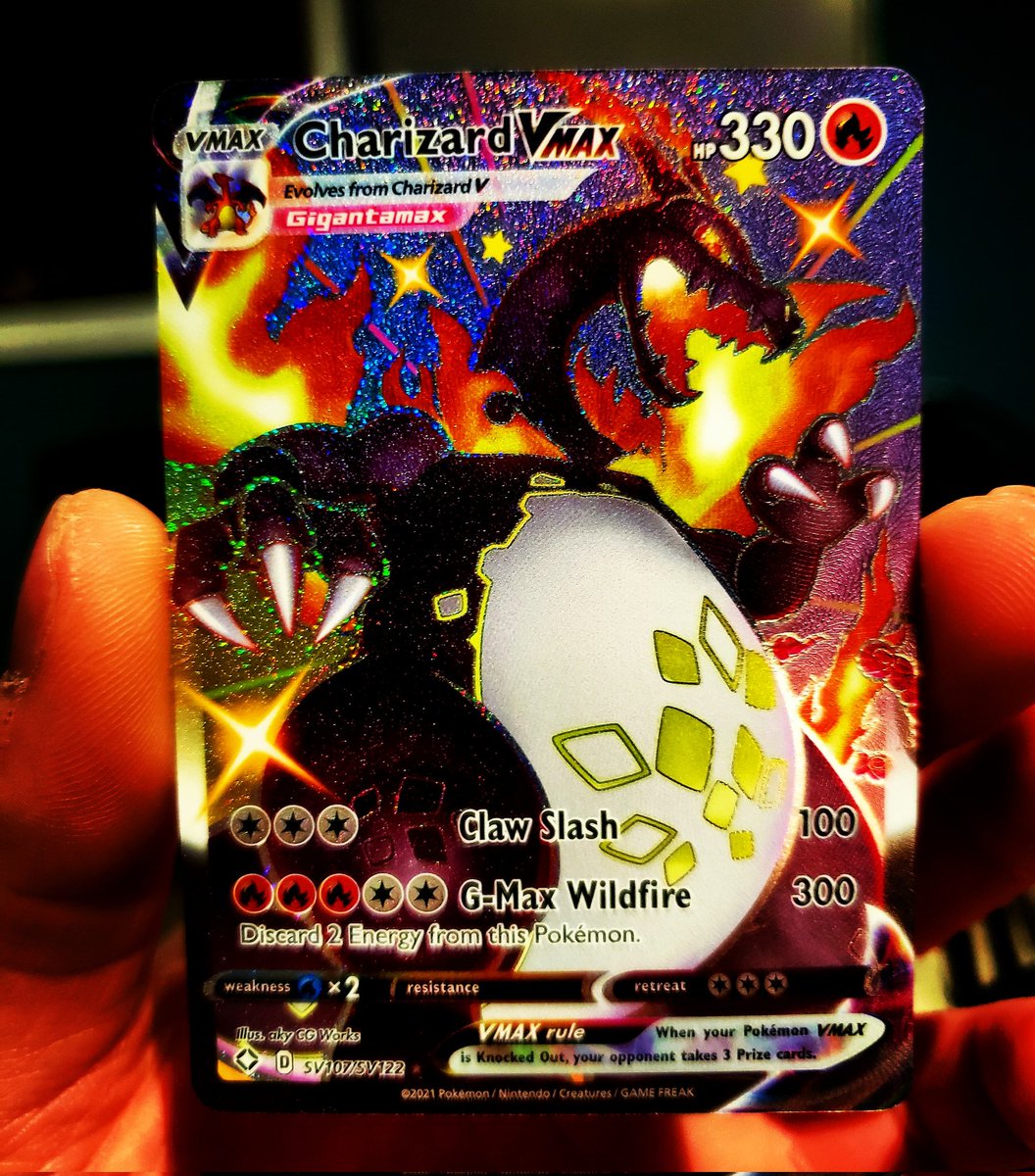 Bazel02G's tweet image. Still can't Believe I pulled the Shiny Charizard!!!

#shiningfates #charizardvmax #youtube