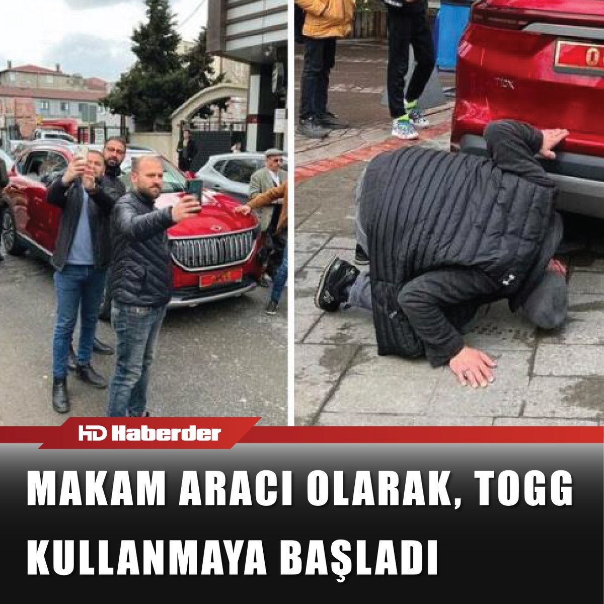#Türkiye'nin #yerliotomobili #Togg'u #makamaracı olarak kullanan ilk isim #SanayiveTeknolojiBakanı #MustafaVarank oldu.