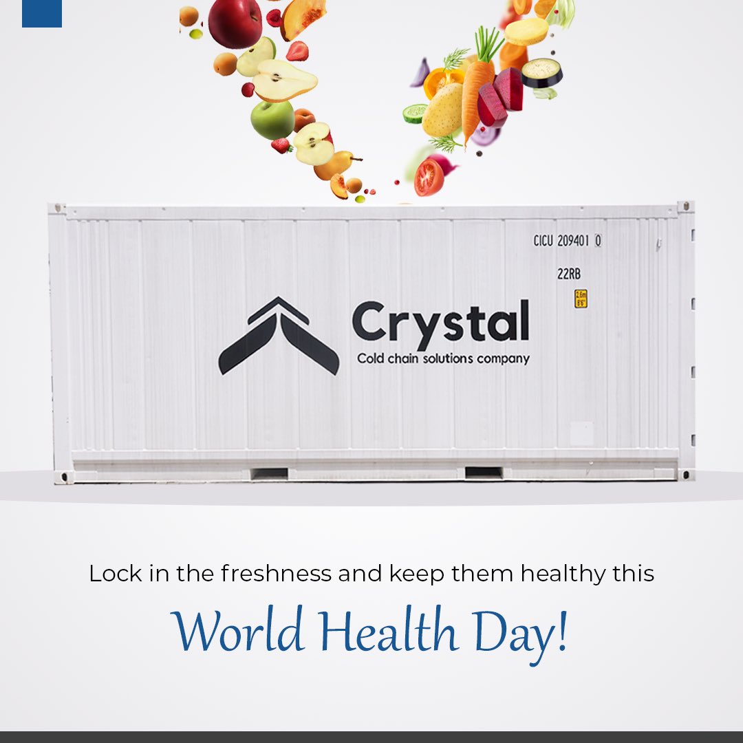 _Crystalgroup's tweet photo. Producers, are you tired of dealing with spoiled products due to inadequate #cooling solutions?
Look no further than #reefercontainers!
Contact us now to learn more -
๐งmarketing@crystalgroup.in or
๐ 9892512900
#CrystalSolutionsForYou #worldhealthday2023 #healthyfood #cool https://t.co/OtkKoHLUXk