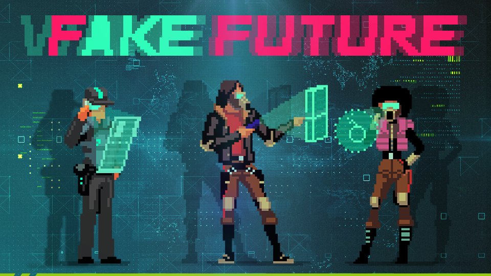 Fake__Future's tweet photo. Advancements in AI are making digital life more feasible. In #FakeFuture, if the Earth was invaded by giants and became a wasteland, would you upload your memories to #GeoPorT's chip to help rebuild? Survive in a new way...
#pixelartist #8bitartist #pixelart #AI #SciFi #Future https://t.co/NGuy4ulbNb