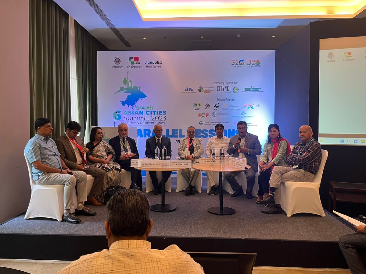 Glimpses of South Asian Mayors’ Forum in the 6th Asian Cities Summit on 7 April, 2023 at Aloft by Marriott, New Delhi.

#6thACS #AsianCitiesSummit #ACSNewDelhi #InclusiveandResilientCities