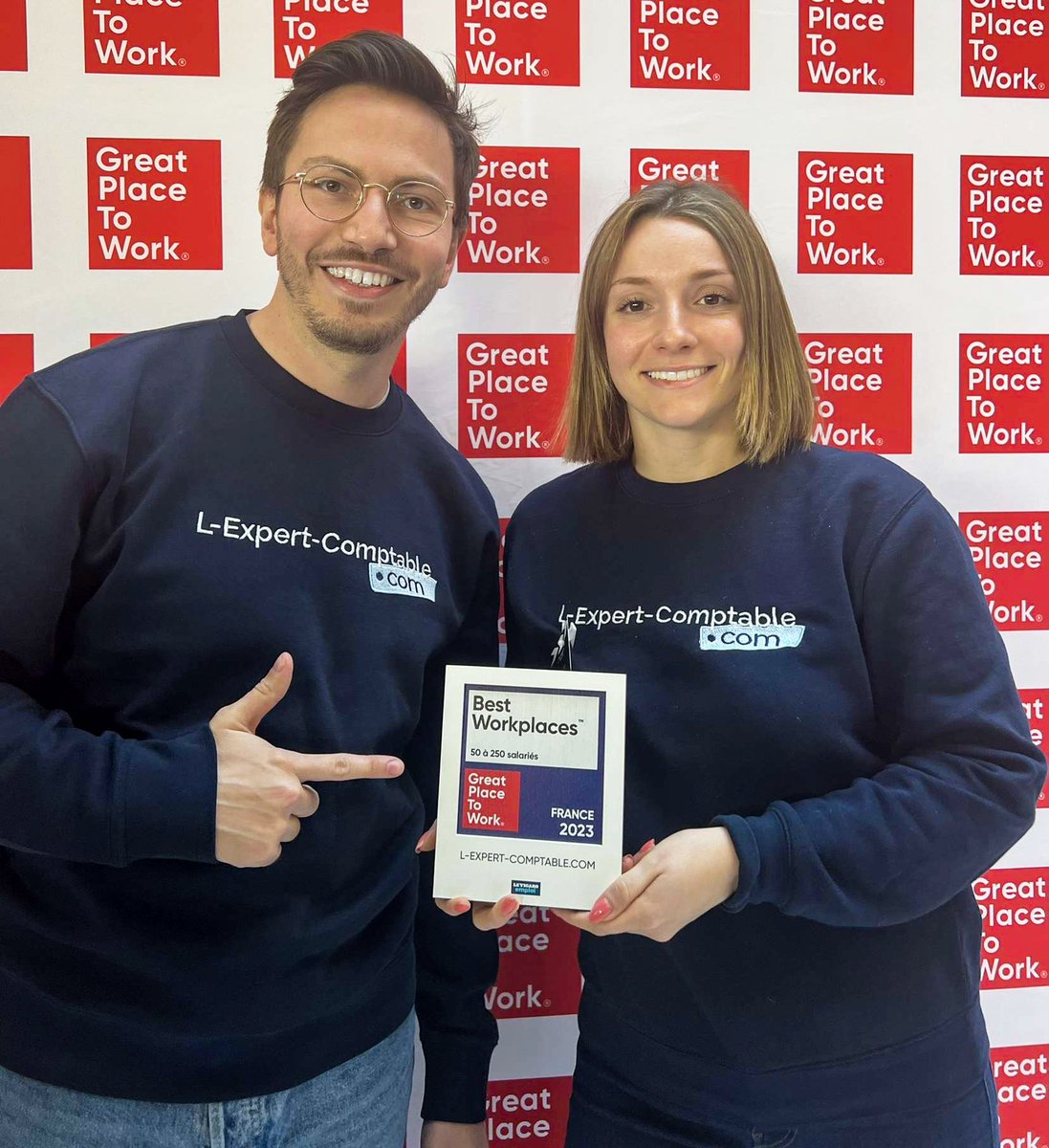 lexpertcompta's tweet photo. ⭐️ https://t.co/Rjl7UBhlnc est une Best Workplace ⭐️

️Nous sommes très fiers d’avoir obtenu la 14ème place (sur 190 !) du classement Great Place To Work® France 🎉

Un grand merci à tous nos collaborateurs qui nous ont désigné comme une entreprise où il fait bon travailler ! https://t.co/ONu2ARSkPh