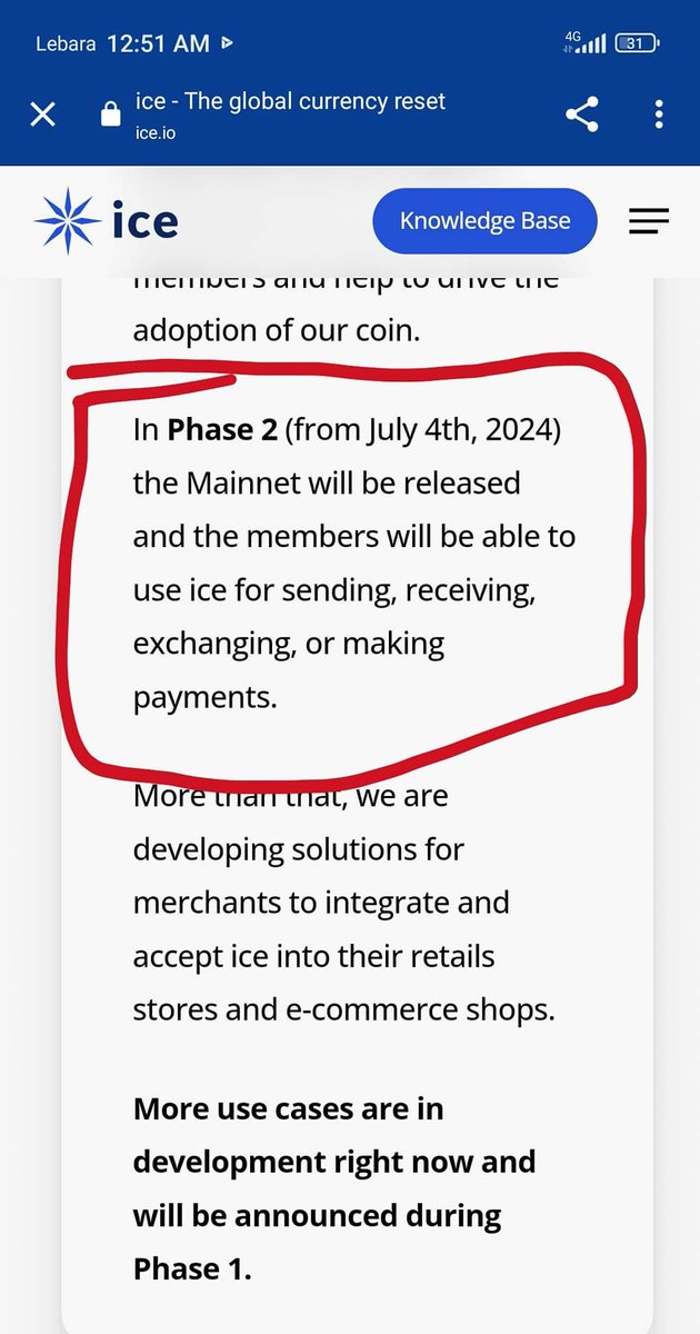 pagrizcrypto's tweet photo. #IceNetwork  Mainnet  Start July 2024 
https://t.co/ClwNZD1wB6
Phase 1 (April 4th, 2023 – July 4th, 2024) is dedicated to accumulation, w
https://t.co/ClwNZD1wB6
#PiNetwork #BeeNetwork #pinetworknews #ICEDAO #cryptonews #freemoney #freecrypto https://t.co/iZMGAvgn4F