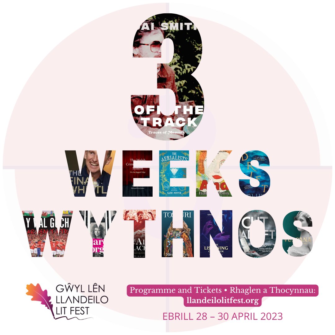 LlandeiloLitFst's tweet photo. The countdown begins... have you got your tickets yet?
🎟️https://t.co/AUsxI2QN0s https://t.co/bsp2fkRbvD